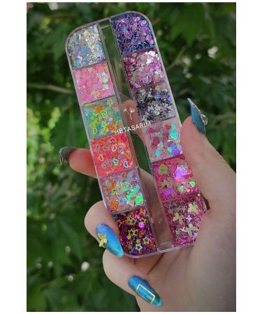 Serashine Glitter Gel Eyeshadow Glittery Creamy Gel Eyeshadow Palette 3 - Buy Online on GoSupps.com