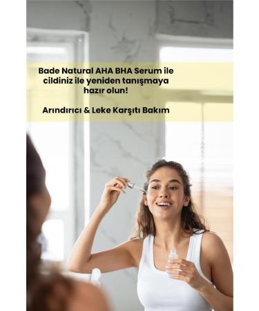 Bade Natural Aha Bha Face Serum Skin Tone Equalizer Revitalizing Effect 30 ml - Buy Online on GoSupps.com