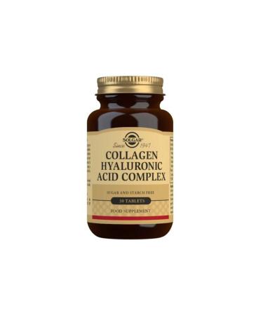 Solgar Collagen Comlex Hyaluronic Acid 120 Mg 30 Tablets