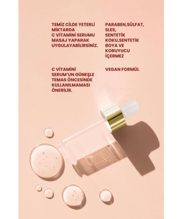 Bade Natural Vitamin C Face Serum Brightening Tone Equalizing and Anti-Stain 30 ml - Buy Online on GoSupps.com