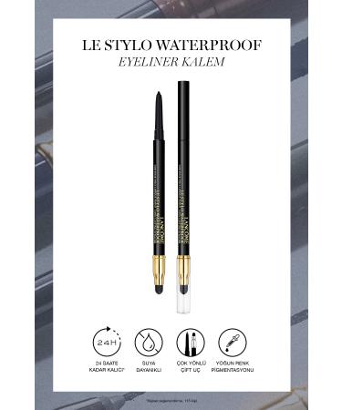 Lancome Le Stylo Waterproof Eye Pencil 02 Black 3614273436366