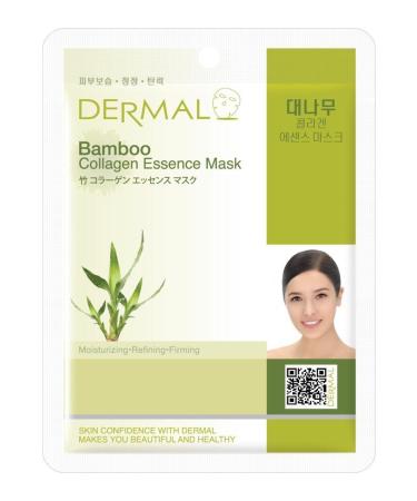 Dermal Moisturizing Firming and Purifying Bamboo Extract Collagen Mask 23gr - Buy Online on GoSupps.com