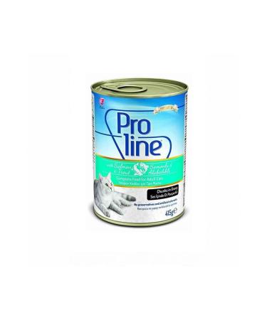 PROLINE Adult Cat Canned Food with Salmon and Trout 400gr