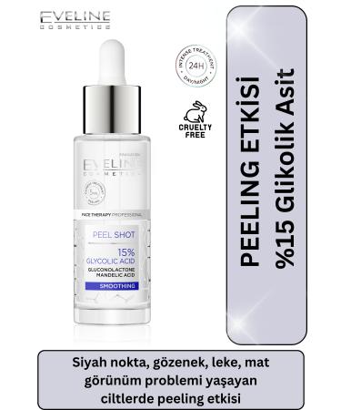 Eveline Cosmetics Glycolic Acid + Gluconolactone + Mandelic Acid Serum 30 ml