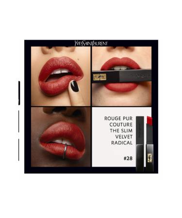 Yves Saint Laurent The Slim Velvet Radical - Velvet and Comfort Lipstick - Buy Online on GoSupps.com