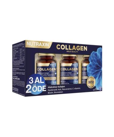 Nutraxin Beauty Gold Collagen 30 Tablets Buy 3 Pay 2