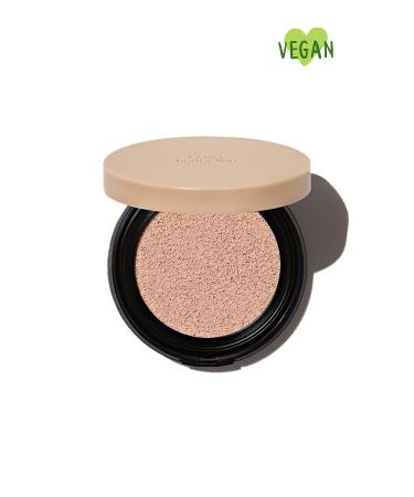 The Saem Vegan Sebum Control Concealer Cushion 1.0 Clear Beige SPF50+ PA++++