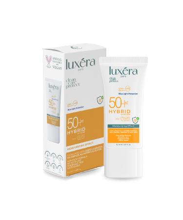 luxera paris anti-blemish spf 50+ pa++++ ultra light strong protection hybrid face sunscreen 50 ml - Buy Online on GoSupps.com