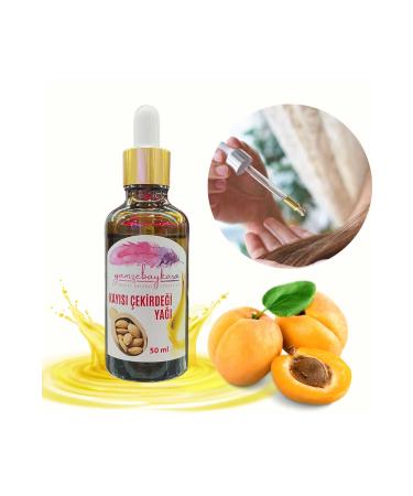 gamzebaykarabeauty APRICOT KERNEL OIL 50 ML PURE NATURAL COLD PRESSED