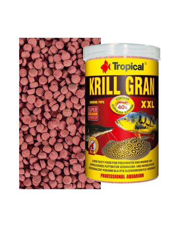 Tropical Krill Gran XXL 1000ml 500gr Krill Content Coloring and Reproduction Supporting Granule - Buy Online on GoSupps.com