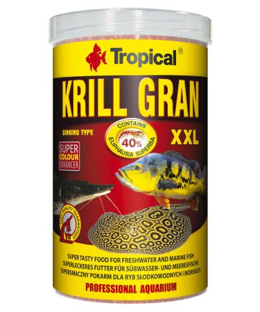 Tropical Krill Gran XXL 1000ml 500gr Krill Content Coloring and Reproduction Supporting Granule