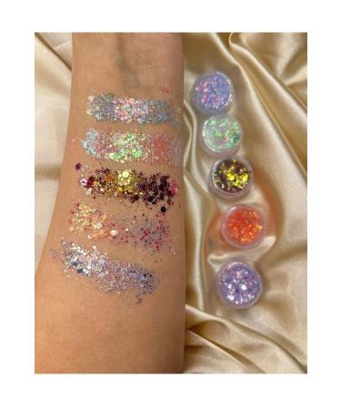 Serashine Glitter Gel Eye Shadow Set of 5