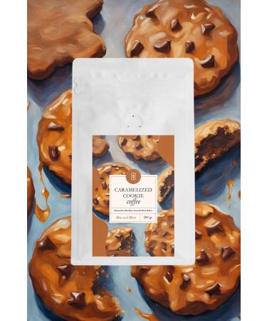 Mim and More Caramelized Cookie Coffee Caramelized Cookie Flavored Coffee Bean Coffee 200 Gr - Buy Online on GoSupps.com