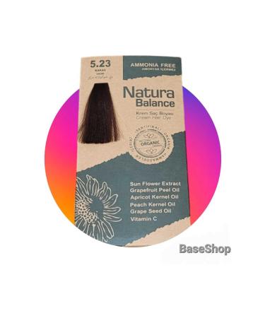 Natura Balance Ammonia-Free Hair Dye 5.23 Cocoa
