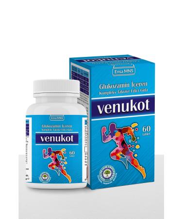 ENSA MNS Venukot 60 Tablets Food Supplement Containing Glucosamine and Chondroitin Sulfate