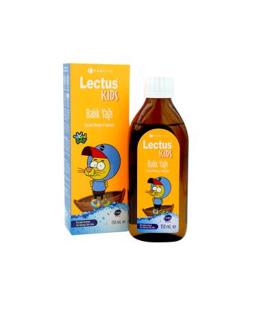 lectus Kids Fish Oil King akir Orange Flavored 150 ml