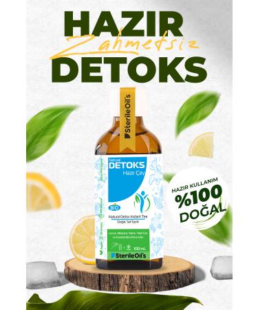 Sterile Oil's NATURAL DETOX READY TEA