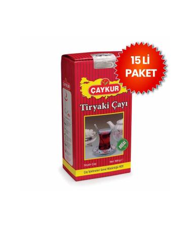 aykur Tiryaki Tea 500 gr X 15 Li