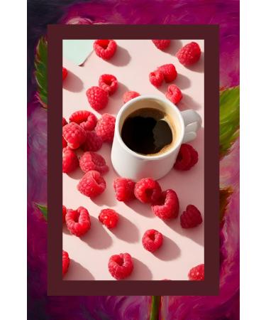 Mim and More Decaf Raspberry Coffee Decaffeinated Raspberry Flavored Coffee Beans 200 Gr - Buy Online on GoSupps.com