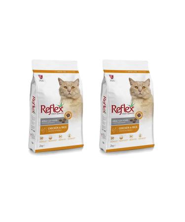 Reflex Chicken Adult Cat Food 2kg+2kg