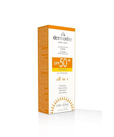 Dermoday Spf 50+ Sunscreen Face Cream 90 ml