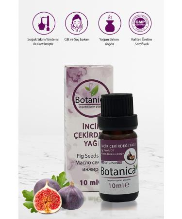 botanica Fig Seed Oil - Ficus Carica - ( Youthful Skin Appearance ) Fig Seeds Oil Skin Care 10 ml