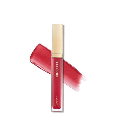 The Saem Eco Soul Shine Lip Gloss - PK03 Modern Fig