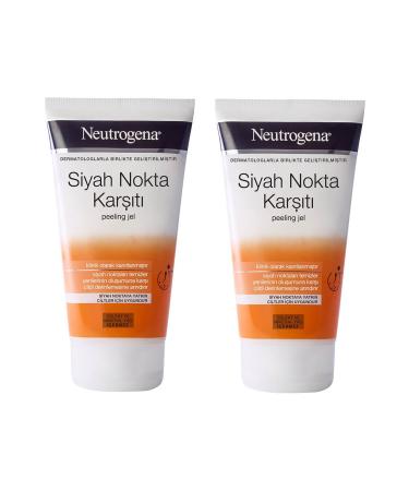 Neutrogena Anti-Blackhead Peeling Gel 150 ml 2 Pieces