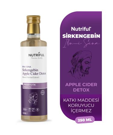 Nutriful Ibn Sina Sirkengebin Prebiotic Detox Vinegar