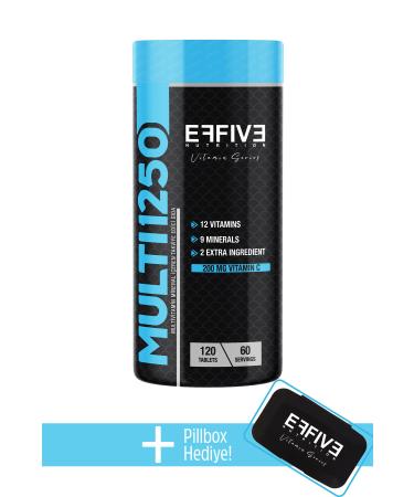 Effive Nutrition Multi1250 Multi Vitamin & Mineral 120 Tablets
