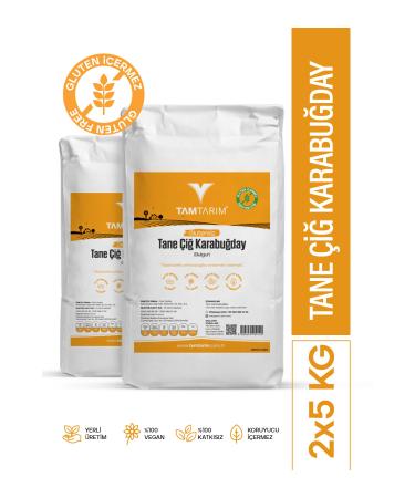 Full Farm 2 Pieces - Gluten Free Raw Buckwheat Grain 5 Kg