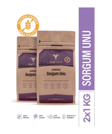Full Farm 2 Pieces - Gluten Free Sorghum Flour 1 Kg