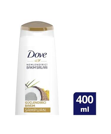 Dove Moisturizing Care Secrets Hair Care Shampoo Strengthening Care Coconut Oil And Turmeric - Buy Online on GoSupps.com