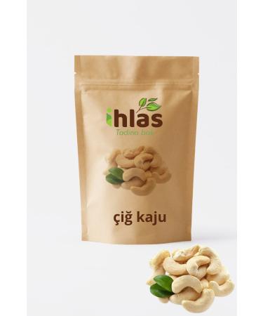 Ihlas Raw Cashew 250 gr ZIP-OFF KRAFT BAG PACKAGING UNSALTED)