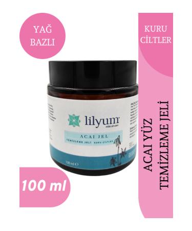 Lilyum Ethic Care Acai Facial Cleansing Gel - Dry Skin - 100 Ml