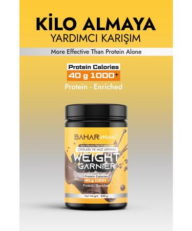 Bahar Kids Weight Gainer Appetite Stimulant Protein Nutritional Supplement Banana and Cocoa Flavored Weight Gainer - Buy Online on GoSupps.com