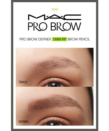 Mac M a c Pro Brow Definer 1mm Tip Eyebrow Pencil - Taupe 0.3 G - Buy Online on GoSupps.com
