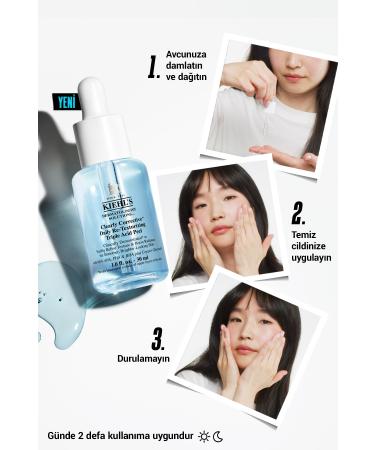 Kiehl's Clearly Corrective Smoothing Triple Acid Peeling Skin Serum - with AHA BHA and PHA - Buy Online on GoSupps.com