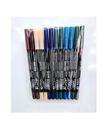 ASTER BEAUTY 12 Oily Colored Eye Pencil Waterproof - Buy Online on GoSupps.com