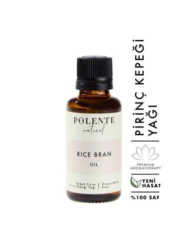 Polente Natural Cold Pressed Rice Bran Oil 30 ml