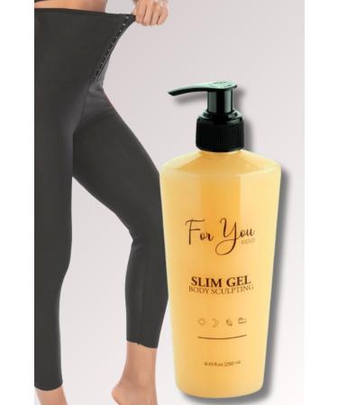 For You Gold Hooked Sauna Thermal Leggings Slim Gel Set