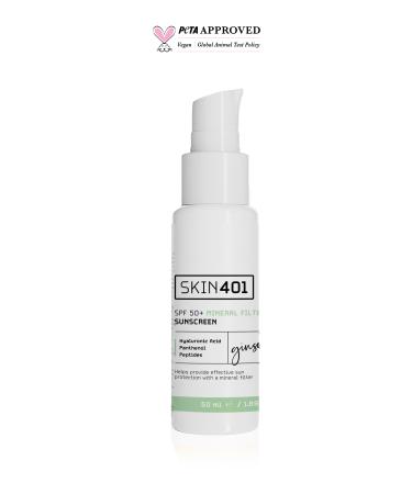 Skin401 SPF50+ Mineral Filter Sunscreen 50 ml (Launch Special Price) - Buy Online on GoSupps.com