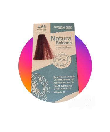 NATURABALANCE Natura Balance Ammonia-Free Hair Dye 4.66 Intense Red