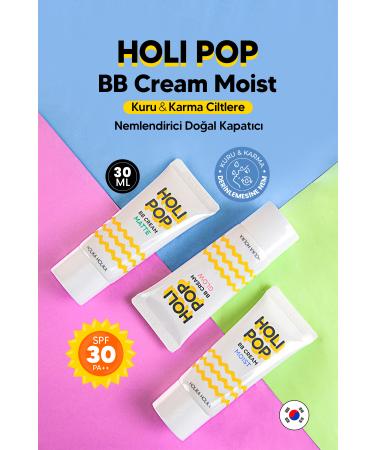 Holika Holika Moisturizing BB Cream Holika Holika Holipop Moist BB Cream SPF 30 /PA++ - Buy Online on GoSupps.com