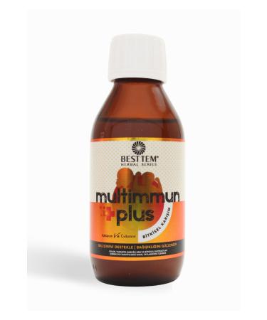 BESTTEM Multimmun Plus Vitamin C and Calcium Depot Daily Use Supplement Food Natural 100ml - Buy Online on GoSupps.com