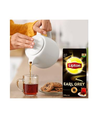 Lipton Earl Grey Bergamot Flavored Black Loose Tea 500gr 1 Pack - Buy Online on GoSupps.com