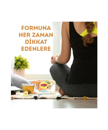 Lipton Slim Plus Apricot Mixed Herbal Tea 20 x 12 Pieces - Buy Online on GoSupps.com