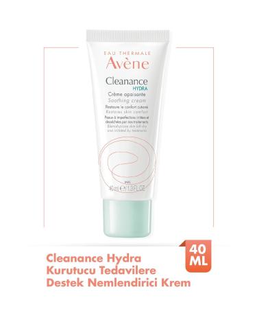 Avene Cleanance Hydra Moisturizing Cream for Damaged and Dry Skin 40 ml