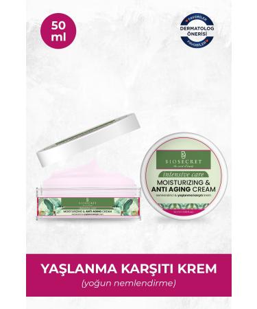 Biosecret Anti-Aging Cream Intensive Moisturizing 50ml Anti Aging Cream Bio65