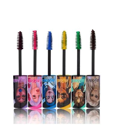 MAQYA Cosmetics 6 Color Neon Mascara Set Color Castle /color Castle 6 Color Neon Mascara Set Maqya1448 - Buy Online on GoSupps.com
